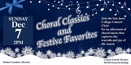San Juan College Concert Choir Fall Performance