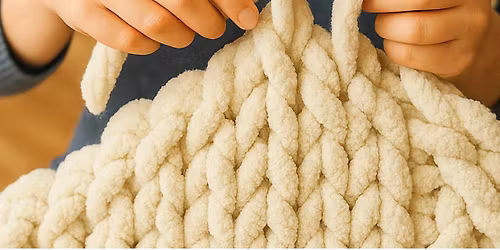 Make Your Own Chunky Knit Blanket