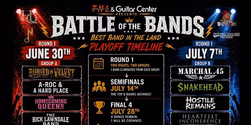 Guitar Center x TNL presents Battle Of The Bands