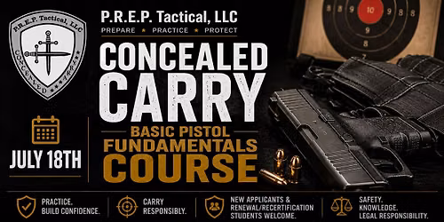 Basic Pistol Fundamentals Concealed Carry Class