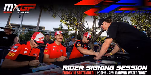 MXGP of Australia 2026 | Rider Signing Session 