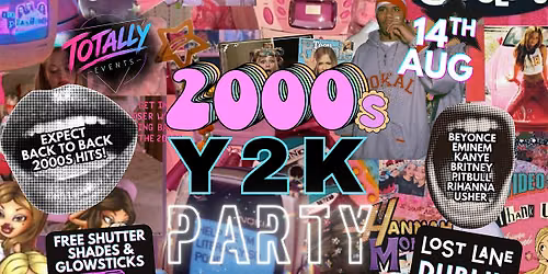 2000s Y2K Party: Lost Lane - 14th August