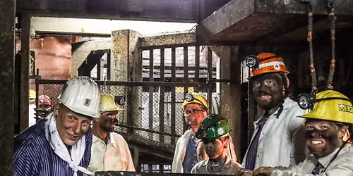 Bergbau- Fotoshooting