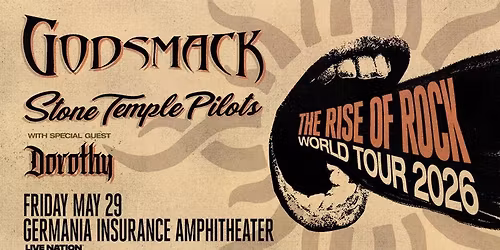 Godsmack The Rise of Rock World Tour with STP and Dorothy!
