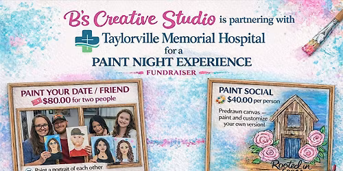 Tville Memorial Hospital PAINT NIGHT EXPERIENCE  FUNDRAISER