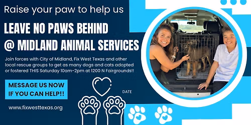 Leave No Paws Behind