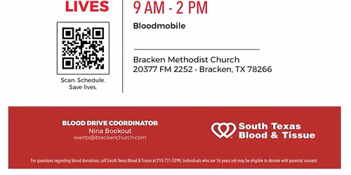 Blood Drive at Bracken Pumpkin Patch