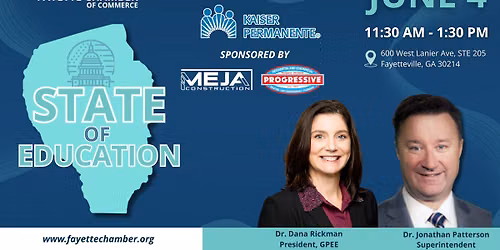 Fayette Chamber  Presents Fayette County State of Education 
