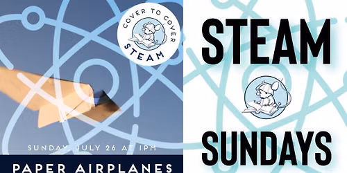 STEAM Sundays Paper Airplanes