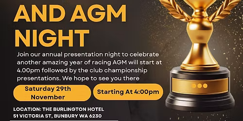 AGM & Awards night
