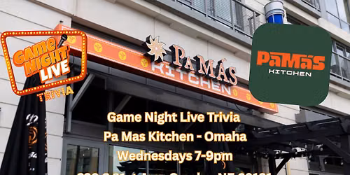 Game Night Live Trivia at Pa Mas Kitchen