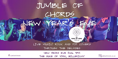 NYE! Jumble of Chords at The Duke of York