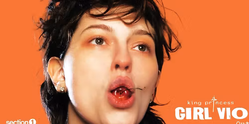 King Princess, spill tab in Anaheim