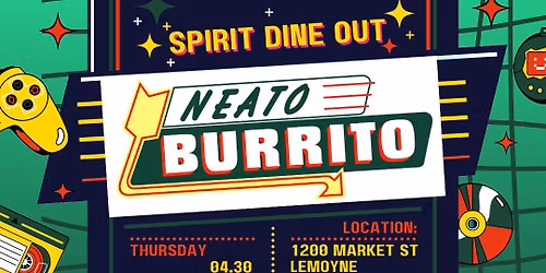 WHPTO Spirit Dine out with Neato Burrito, LEMOYNE