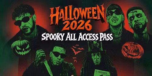 SPOOKY PRESALE - ALL ACCESS PASS