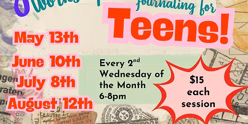 Junk Journal Workshop for Teens
