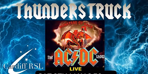  THUNDERSTRUCK AC\/DC SHOW LIVE AT CARDIFF RSL 