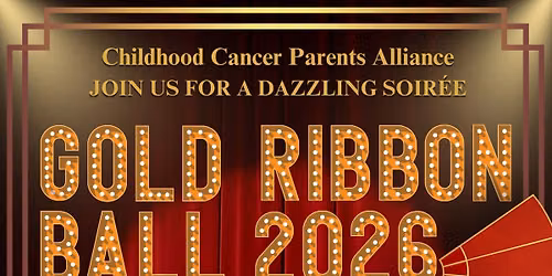 Childhood Cancer Parents Alliance Gold Ribbon Ball