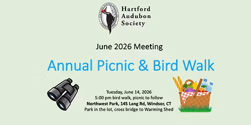HAS June Meeting - Picnic and Bird Walk in Northwest Park 