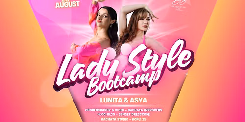 Bachata Lady Style Bootcamp with Asya & Lunita