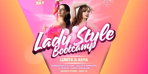 Bachata Lady Style Bootcamp with Asya & Lunita
