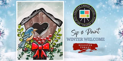 Winter Welcome Sip & Paint