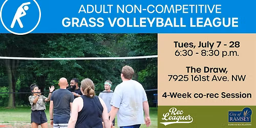 Grass Volleyball League(Adult, Non-Competitive)