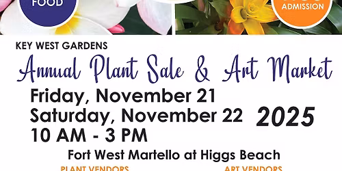 Annual Plant Sale and Art Market