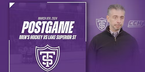 St. Thomas Tommies at Lake Superior State Lakers Mens Hockey at Taffy Abel Ice Arena