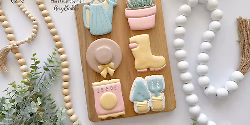 Cookie Decorating Class - Gardening