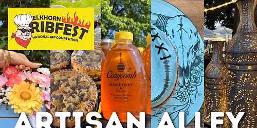 ARTISAN ALLEY @ Elkhorn Ribfest!