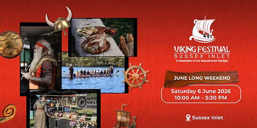 Sussex Inlet Viking Festival \u2013 June Long Weekend 2026