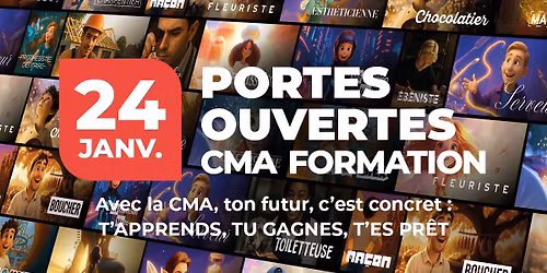 Portes Ouvertes CMA Formation Amiens