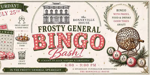 Frosty General BINGO Bash!