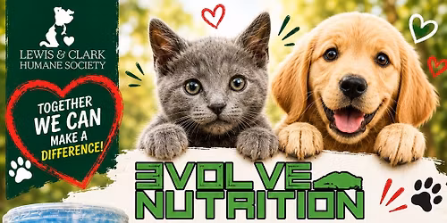 Fundraiser for Lewis and Clark Humane Society 