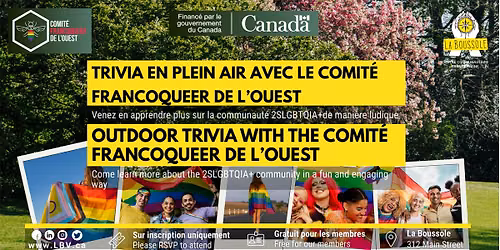 Trivia en plein air sur la communaut\u00e9 2SLGBTQIA+