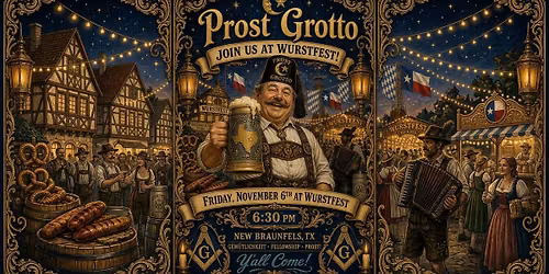 Wurstfest Opening Night - November Meeting