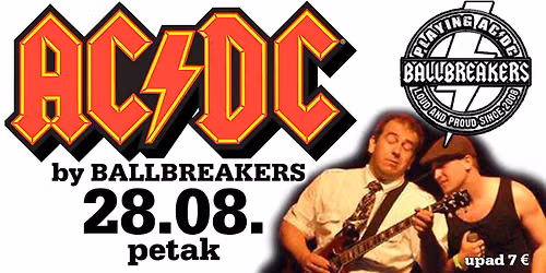 AC\/DC TRIBUTE by BALLBREAKERS - otvorenje sezone 