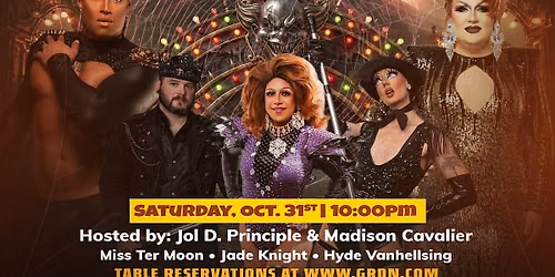 Horror Under The Big Top - 10PM HALLOWEEN TABLE RESERVATION