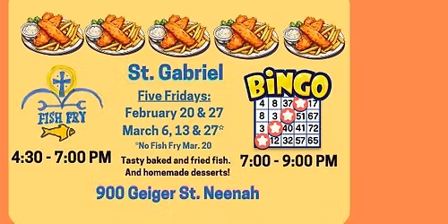Fish Fry & Bingo