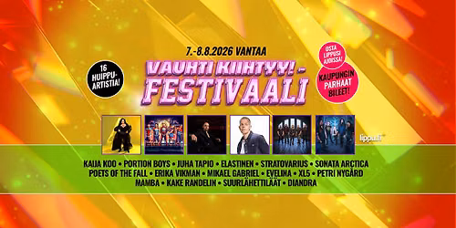 Vauhti Kiihtyy! Vantaa -Festivaali 2026