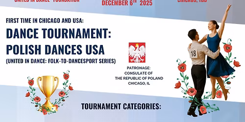 Towarzyski Turniej Taneczny: Ta\u0144ce Polskie USA !