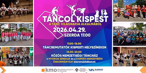 T\u00e1ncol Kispest 2026 - A t\u00e1nc vil\u00e1gnapja alkalm\u00e1b\u00f3l