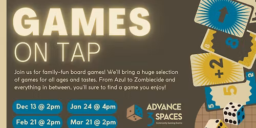 Games on Tap - January 24
