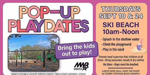 Pop-Up Playdate September 24