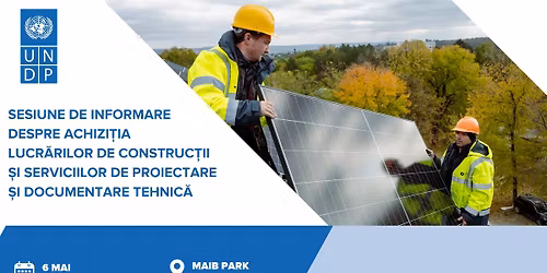Achizi\u021bia lucr\u0103rilor de construc\u021bii \u0219i serviciilor de proiectare \u0219i documentare la PNUD Moldova