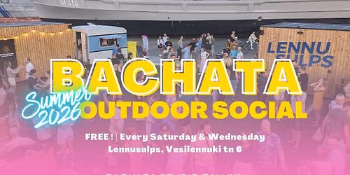 \u2728\ud83c\udf0a Bachata Outdoor Socials Summer 2026 \u2728\ud83c\udf0a