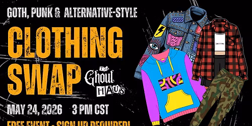 Punk, Goth & Alternative-Style Clothing Swap