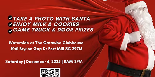 FREE PHOTO WITH SANTA IN YOUR PJs