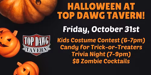 Halloween Fun at Top Dawg Tavern